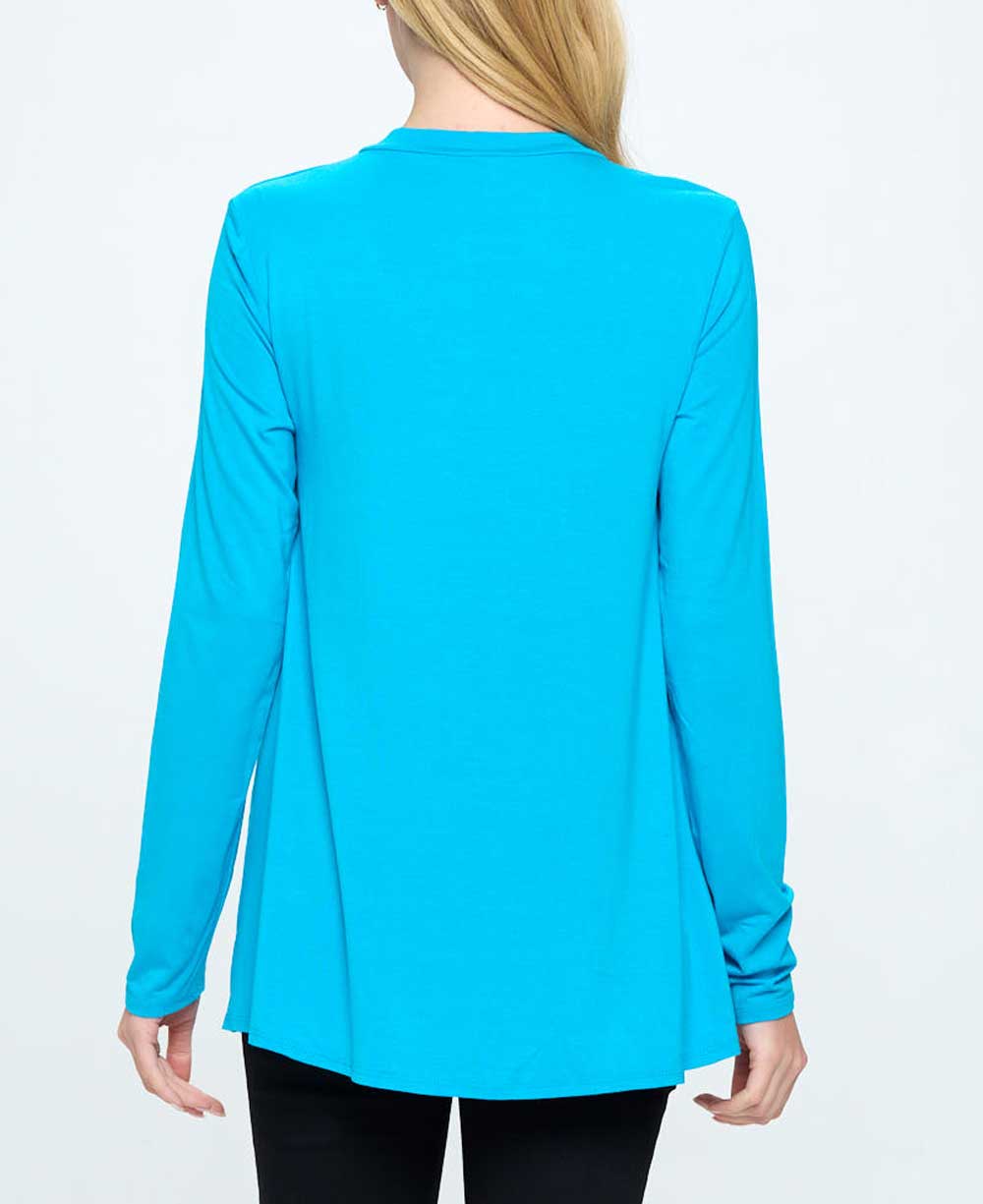 Lotus Tunic Tee, Made in USA