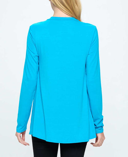Lotus Tunic Tee, Made in USA